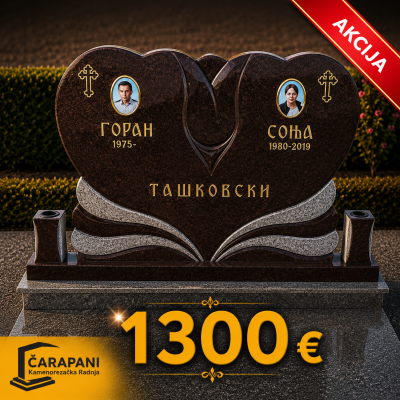 Nadgrobi spomenik Akcija 05 - 1300eura